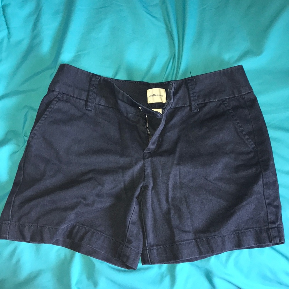 Bass & Co Navy Bermuda shorts